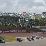 Die Fans sahen ein packendes Regenrennen auf dem Sachsenring