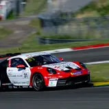 Mads K. Ljungberg gewann einen Lauf der Porsche Sprint Challenge Deutschland GT3 (Foto: Porsche Sports Cup Deutschland)
