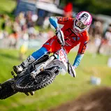 Nico Greutmann fuhr souverän einen Start-Ziel-Sieg im ADAC MX Youngster Cup ein