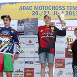 ADAC MX Junior Cup, Tensfeld, Jakub Teresak, Glen Meier,Jago Geerts