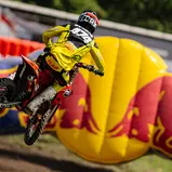 Ian Ampoorter unterstrich seine Meisterschaftsambitionen im ADAC MX Junior Cup 125 mit der Pole Position