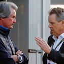 ADAC Sportpräsident Hermann Tomczyk (l.) im Gespräch mit Wolfgang Dürheimer