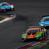 ADAC GT Masters, Nürburgring, Orange1 by GRT Grasser, Christian Engelhart, Mirko Bortolotti, HCB-Rutronik Racing, Carrie Schreiner, Dennis Marschall