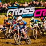 ADAC MX Masters, Jauer, Start beim ADAC MX Junior Cup mit Martin Venhoda ( Tschechien / KTM / Motokrosovaskola.cz ) auf seiner Maschine beim ADAC MX Junior Cup