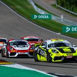 #32 AVIA W&S Motorsport / Maximilian Schreyer / Luciano Schneider / Porsche 718 Cayman GT4 RS CS, Sachsenring