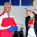 ADAC GT Masters, Testfahrten, Oschersleben, C. Abt Racing, Kelvin van der Linde, Nicki Thiim