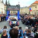 Schon bei der Premiere 2023 war der Start der Central European Rally in Prag ein stimmungsvoller Höhepunkt
