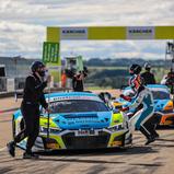 ADAC GT Masters, Sachsenring, Rutronik Racing, Patric Niederhauser, Kelvin van der Linde