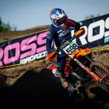 Harry Dale sorgte mit einem Start-Ziel-Sieg im ADAC MX junior Cup 85 für Aufsehen