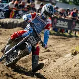 Markuss Kokins trug sich erstmals in die Sieerliste des ADAC MX Youngster Cup ein