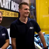Trial-Piloten des Förderkaders 2018: Theresa Bäuml, Max Faude