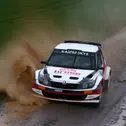Starker Youngster: Dominik Dinkel im Skoda Fabia S2000