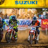 ADAC MX Masters, Fürstlich Drehna, Henry Jacobi ( Deutschland / Husqvarna / STC Racing ), Christian Brockel ( Deutschland / KTM / KTM GST Berlin ) und Dennis Ullrich ( Deutschland / KTM / KTM Sarholz Racing Team )