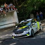 Asphalt-Künstler: Schulz/Wenzel und der Corsa Rally4 zählen auch rund um Zlín zu den Mitfavoriten