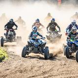 Die Quad-Klasse lieferte in Schopfheim spannende Rennen