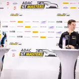 Christian Engelhart (#75 / Küs Team Bernhard / Porsche 911 GT3 R), Michael Ammermüller (#92 / SSR Performance / Porsche 911 GT3 R), vl.l.