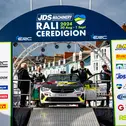 Timo Schulz und Michael Wenzel zeigten in Wales eine solide Rallye