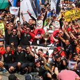 ADAC Rallye Deutschland, Martin Järveoja, Ott Tänak,  Esapekka Lappi, Toyota Gazoo Racing WRT, Podium