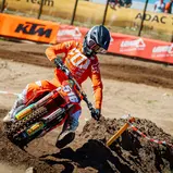 ADAC MX Masters 2019 , ADAC MX Masters Mölln, Simon Längenfelder ( Deutschland / KTM / WZ-Racing ) beim ADAC MX Junior Cup 125