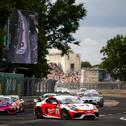 Platz zwei für den Porsche von Birch/Berndt