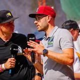 Moderator Jan Uttich, ADAC Crew und Markus Weinbuch, Teamchef SixtySeven