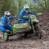 Gespannduo Andreas Clohse & Arne Vanhamel, DMX Seitenwagen, Schnaitheim