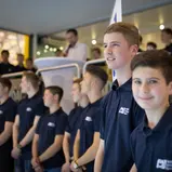 Lukas Fienhage, Speedway-Pilot der ADAC Stiftung Sport im Förderkader 2018, Essen Motor Show