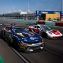 Enges Duell zwischen Emil Gjerdrum im Ford und Leo Pichler im Porsche