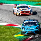 Der Porsche 718 Cayman GT4 vom Team Allied-Racing
