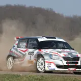 Sie wollen ihren Vorjahressieg wiederholen: Mark Wallenwein / Stefan Kopczyk im Skoda Fabia S2000