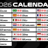 Der MotoGP-Kalender umfasst 2026 erneut 22 Stationen in 18 verschiedenen Ländern
