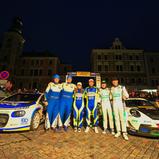 Die Top-Drei der 61. ADAC Rallye Erzgebirge