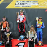 Podium der DJKM