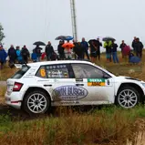 DRM, ADAC Rallye Masters 2019, 4. Lauf, ADAC Rallye "Rund um die Sulinger Bärenklaue", Philip Geipel, Skoda Fabia R5 evo