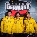Dennis Ullrich ( KTM ), Henry Jacobi ( Honda ) und Maximilian Nagl ( Husqvarna )