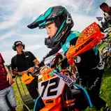 ADAC MX Masters 2018, Möggers, Liam Everts ( Belgien / KTM ) beim ADAC MX Junior Cup 85