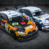 Die beiden BMW von ME Motorsport in der ADAC GT4 Germany (Foto: Berzerkdesign/ME Motorsport)