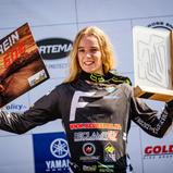 Lotte Van Drunen gibt in Bielstein ihr Debüt im ADAC MX Junior Cup 125