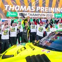 Als erster Österreicher sicherte sich Thomas Preining zum zweiten Mal die DTM-Trophäe