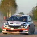 Schneller Youngster: Dominik Dinkel im Skoda Fabia S2000