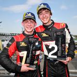 Leon Bauchmüller (links) und Joep Breedveld (rechts) siegten je einmal in der Porsche Sprint Challenge Deutschland GT4 (Foto: Porsche Sports Cup)