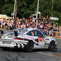 Akustisch und optisch ein Highlight: Ruben Zeltner im Porsche freut sich auf seine Heimrallye