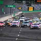 Start Rennen 1 auf dem Dekra Lausitzring
