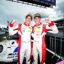 Die strahlenden Sieger im Pro-AM Cup: Alexander Schwarzer und Alexander Fach