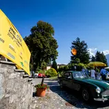 Im Aston Martin DB Mk III Saloon gewannen Hartmut und Christiane Rötzel den Camp David-Pokal.
