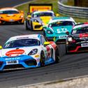 Der Porsche 718 Cayman GT4 vom Team Buchbinder Rent-a-Car