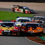 #69 / Car Collection Motorsport / Audi R8 LMS / Florian Spengler / Markus Winkelhock, #16 / GRT Grasser Racing Team / Lamborghini Huracán GT3 Evo / Mike David Ortmann / Clemens Schmid