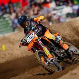 Moritz Ernecker ( KTM / Österreich / KTM Sarholz Racing Team ) bei ADAC MX Junior Cup 125
