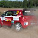 Führender im ADAC Rallye Masters: Max Schumann im Suzuki Swift