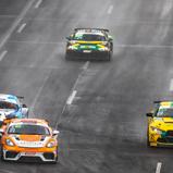 #71 Wimmer Werk Motorsport / David Lackner / Philipp Dietrich / Porsche 718 Cayman GT4 RS CS / Lausitzring